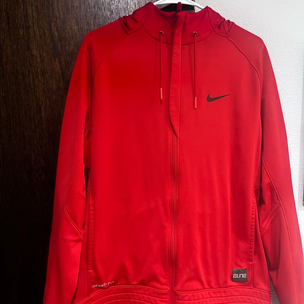Nike Red Therma-FIT Hoodie